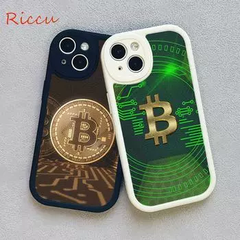 Забавный чехол для телефона Bitcoin money для iPhone 14 13 11 12 Pro MAX 13 12 MiNi 7 8 plus iPhone 13 pro XS XR Защитные чехлы из овчины 13 pro max
