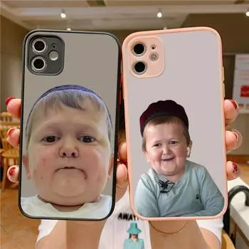Забавный чехол для телефона Hasbulla для iPhone X XR XS 7 8 Plus 11 12 13 pro MAX 13mini, полупрозрачный матовый чехол iphone 7 or 8