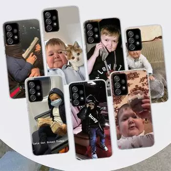 Забавный чехол для телефона Hasbulla для Samsung Galaxy A51 A71 A50 A70 A40 A30 A20E A10 A41 A31 A21S A11 A01 A6 A8 + A7 A9 Plus Samsung A51 4G
