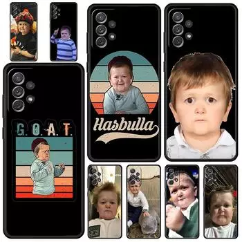 Забавный чехол для телефона hasbulla для Samsung Galaxy A51 A71 A21S A12 A11 A31 A52 A41 A32 A01 A23 A33 A53 A73 A03S A13 5G Мягкий чехол Samsung A01
