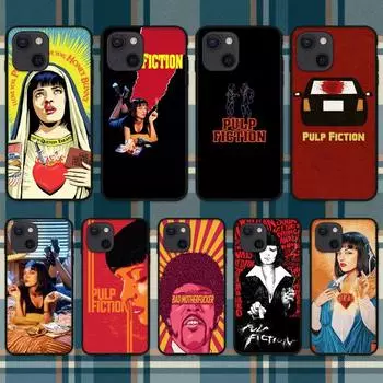 Забавный чехол для телефона из фильма «Криминальное чтиво» для iPhone 11 12 Mini 13 14 15 Pro XS Max X Plus SE XR Shell iPhone12