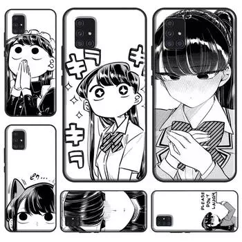 Забавный чехол для телефона Manga Chibi Komi Shouko Komi-san для Samsung A72 A52 A42 A32 A12 A50 A70 A71 A51 A40 A30S A20 A10 A31 A20e A21S Samsung A10