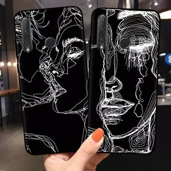 Забавный чехол с изображением абстрактного поцелуя для Huawei Honor 10 20 Lite Pro 10i 8X 8C 9X Pro P30 Lite, мягкий силиконовый чехол для телефона Honor 10