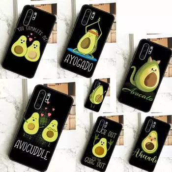 Забавный чехол с рисунком авокадо для Huawei Nova 9 SE 10 5T 11i 8i 7i 3i Y61 Y91 Y60 Y70 Y90 P20 P40 Lite P30 Pro Huawei P40 Lite 4G