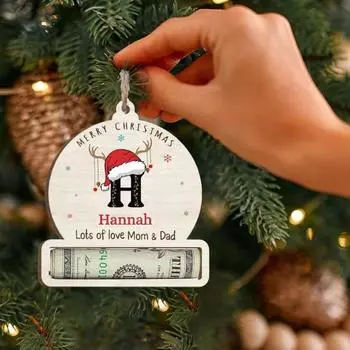 Забавный держатель для денег, подвесной кулон с шнурком, легко подвешиваемая денежная карта