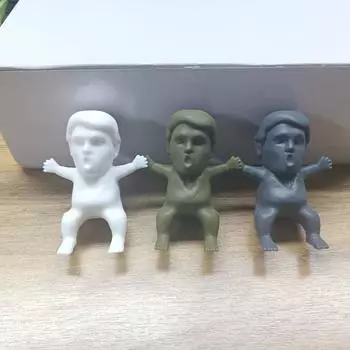 Забавный колпачок от зубной пасты в виде президентской задницы - Зубная паста - Идеальный рождественский розыгрыш в подарок для шутников и проказников One Size зелёный