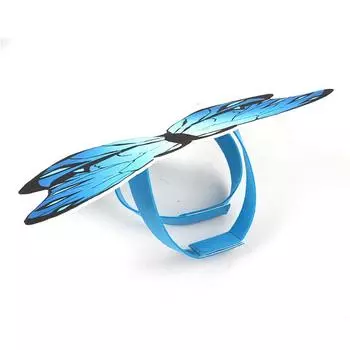 Забавный костюм для косплея кошки, собаки, красочная бабочка, красивая бабочка, одежда для питомца, вечернее платье, костюм для косплея, питомец, одевается M оранжевый