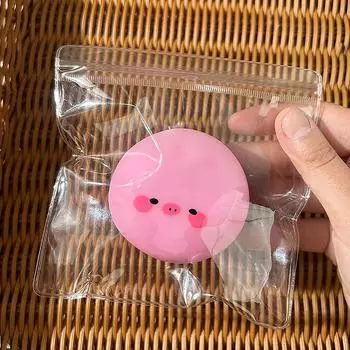 Забавный креативный свиной щипок забавные игрушки для снятия стресса с животных медленный отскок формируемый вентиляционный мяч детские маленькие игрушки материал Tpr