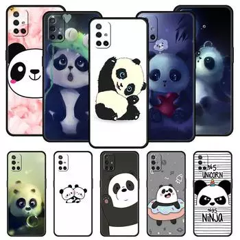 Забавный милый чехол с пандой для OnePlus 9 Pro 9T 9R 9RT 8T 8 7 6T 7T Z 5G черный чехол для OnePlus Nord 2 CE N200 N10 5G N100 чехол для телефона OnePlus 7
