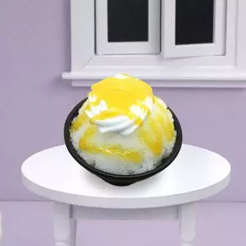 Забавный Мини Реалистичный Красочный Миниатюрный Мороженое Кукольный Домик Еда Сувенир Подарок Ролевые Игры красный