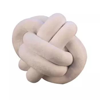 Забавный мяч, мягкая плюшевая плед с узлом, мягкая подушка, подушка ручной работы, диван-кровать 30cm жёлтый