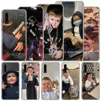 Забавный мягкий чехол Hasbulla для Huawei P30 Lite P40 P20 P10 P50 Pro Phone Cover Mate 20 30 40 10 P30Lite Shell Funda Coque Huawei P30