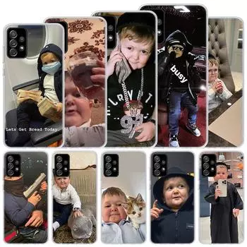 Забавный мягкий чехол Hasbulla для Samsung Galaxy A52 A53 A32 A22 A12 5G, чехол для телефона A33 A23 A13 A72 A73 A02S A03S A42, чехол в виде ракушки Samsung A02S