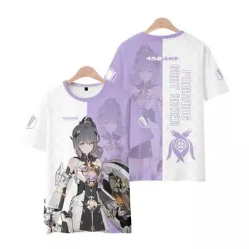 Забавный мультфильм СЕРЫЙ ВОРОН футболки крутая мужская футболка с круглым вырезом повседневная унисекс уличная модная футболка XS