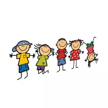 Забавный мультяшный ребенок для мальчиков и девочек, автомобильная наклейка, наклейка на стену, окно, тело, стильный декор