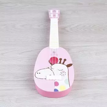 Забавный музыкальный инструмент укулеле детская гитара игрушки Монтессори образование подарок