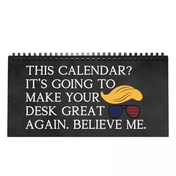 Забавный настольный календарь с Дональдом Креативное украшение стола One Size