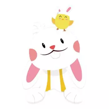 Забавный пасхальный кролик, украшение для забора, милый подглядывающий кролик, украшения для фермерских садов A