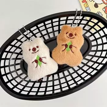 Забавный плюшевый медведь кукла брелок подвесные украшения подвесная одежда аксессуар модный декор сумки автомобиль брелок подвеска подарки на день рождения