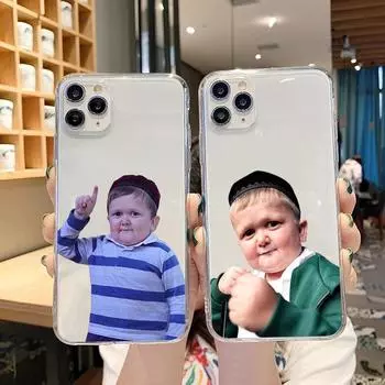 Забавный прозрачный чехол Hasbulla для Samsung Galaxy Note 9 8 10 Lite S10e S21 S22 S20 FE S8 S9 S10 Plus 20 Ultra M31 M52 силиконовый чехол Note 20 5G