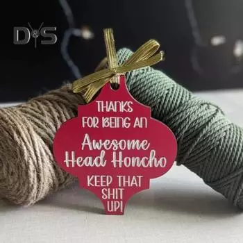 Забавный рождественский орнамент, подвесная деревянная вывеска «Дружба», смеющееся рождественское украшение для елки для праздничного декора двери F