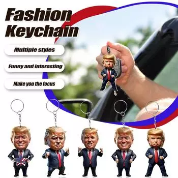 Забавный семейный брелок-подвеска, подвеска-украшение для ключей, подвеска-украшение для ключей с принтом One Size