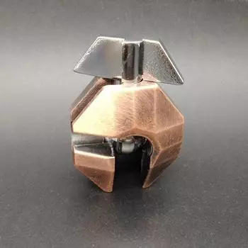 Забавный сплав головоломка замок для взрослых детей гаджет подарок ребенку 1 pcs