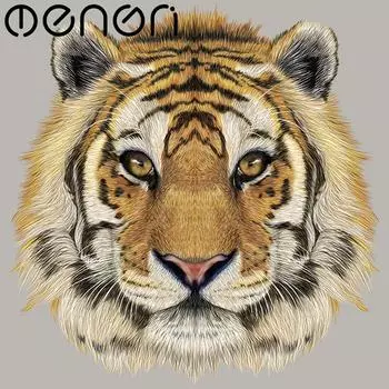 Забавный тигровый узор, значки для одежды, нашивки, теплопередача, модные топы «сделай сам», виниловые аппликации, гладить на переносе, можно стирать small