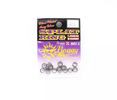 Заболоченное сплит-кольцо Черный Обычный Размер 4 90 фунтов 15 /упаковка (1540)