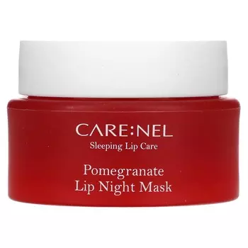 Забота:Nel, Sleeping Lip Care, ночная маска для губ, гранат, 23 г (0,81 унции)