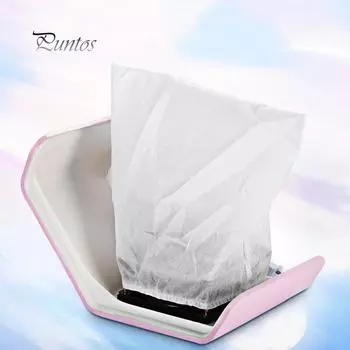 Забота о здоровье 10 шт нетканый пылесборник для ногтей пылесос мешок для чистки порошка маникюрный инструмент белый