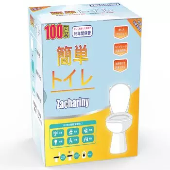 Zachariny Easy Toilet Anywhere Простой туалет Туалет Товары для предотвращения стихийных бедствий Руководство по предотвращению стихийных бедствий Включено в предотвращение стихийных бедствий