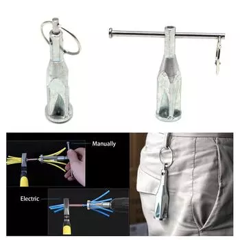 Зачистка проводов Артефакт Фонарик Выключатель Клеммный блок Электрик Автоматическая зачистка Поворот