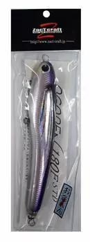 ZacT craft Lure Ogopen Purple 180F-60 Shad.
