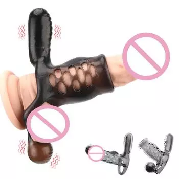 Задержка эякуляции Эротические игрушки Вибрирующее кольцо для пениса Кольцо для члена Секс-игрушки для мужчин Стимуляция клитора Эрекция пениса Длительная Type B