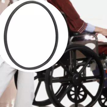 Заднее колесо инвалидной коляски, цельная шина, простая установка, запасные части премиум-класса, замена 24inch