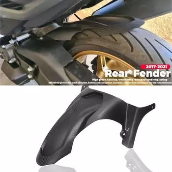 Заднее крыло для YAMAHA T-MAX560 TMAX530 TMAX 560 530 2017-грязевое крыло мотоцикла, колесо, брызговик чёрный