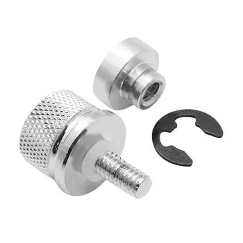 Заднее крыло из кованого алюминия, болт сиденья, винт, гайка, крышка язычка для моделей Touring 96-го года и позже, универсальные детали серебряный