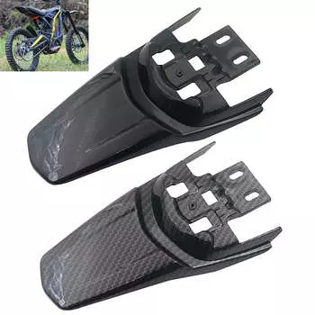 Заднее крыло мотоцикла о Light Bee XS Аксессуары Cafe Racer Moto Cross Enduro Dirt Bike Motocross Mudguard For Surron Part чёрный