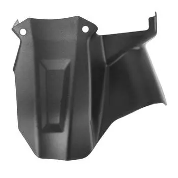 Заднее крыло мотоцикла, удлинитель, пластиковая накладка на заднюю шину, крышка колеса, брызговик чёрный