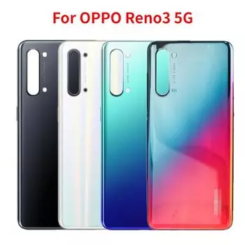 Заднее стекло для OPPO Reno3 5G PCHM30 PDCM00 A001OP Корпус задней двери белый