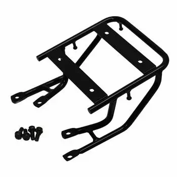 Задний багажник Axis Z В комплект входит установочный болт Оригинальный поручень с защелками Задний багажник с крюком для фиксации багажа Погрузочная поверхность 190 мм Максимальная загрузка