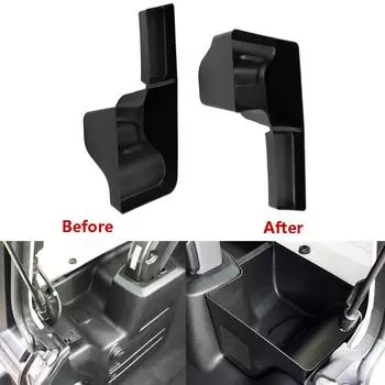 Задний багажник, боковой ящик для хранения, органайзер, лоток, укладка, уборка для Jeep Wrangler JL 2018 2019 2020 2024 JLU Sahara Rubicon 4 двери CHINA