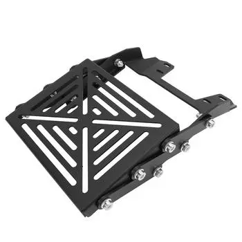 Задний багажник для мотоцикла, верхний кофр из углеродистой стали, кронштейн для дорожного кейса, рама багажника мотоцикла, раздвижная