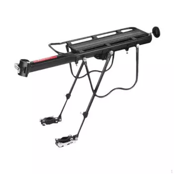 Задний багажник для велосипеда Аксессуары Оборудование Портативный багажник Велосипедный быстросъемный держатель