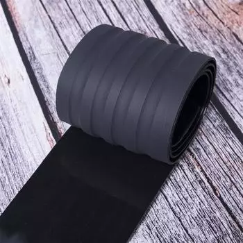 Задний бампер автомобиля резиновая наклейка защита от царапин полоса угловая наклейка