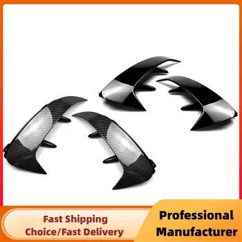 Задний бампер автомобиля, спойлер для Mercedes Benz A Class W177 A180 A200 A220 AMG Hatchback 2018-2025 Fender Canard Stickers