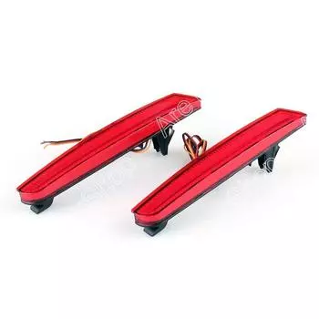 Задний бампер для Honda Odyssey 2009-2014 Задний отражатель стоп-сигнала Противотуманная фара Задние фонари Сборка автомобиля