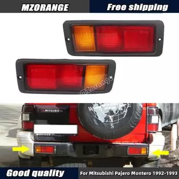 Задний бампер для Mitsubishi Pajero Montero 1992-1999 Задний стоп-сигнал MB124963 MB124964 214-1946L-UE Автомобильные аксессуары