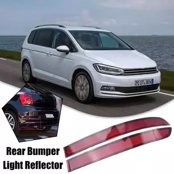 Задний бампер, отражатель, задний фонарь, лампа для VW Touran 2007-2010, левая сторона 1T0945105A, правая сторона 1T0945106A H3B1